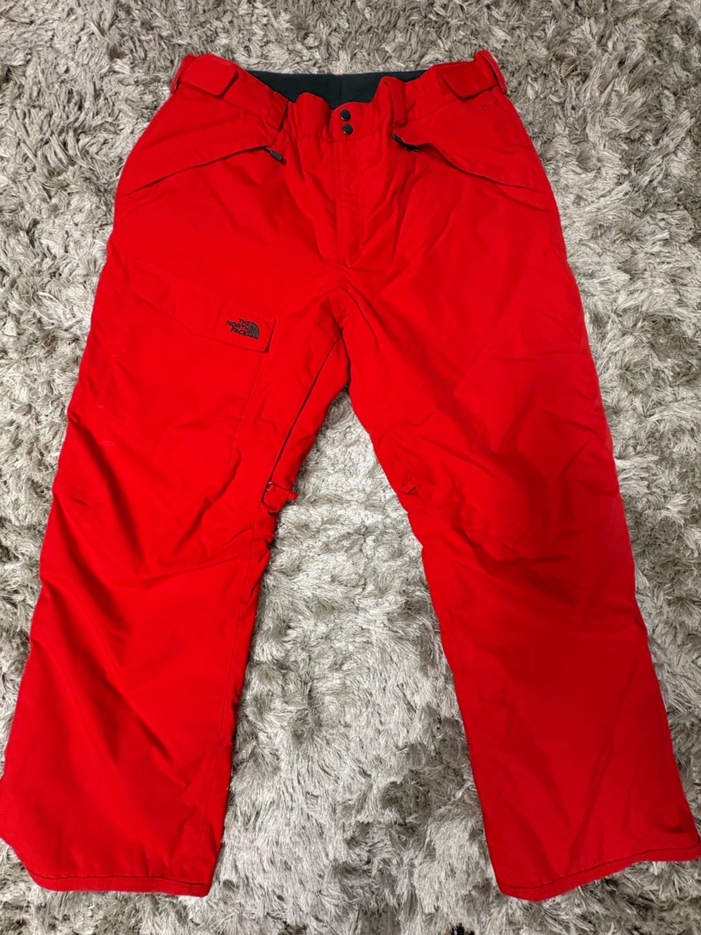The North Face Men’s Red Cargo Snow Pants